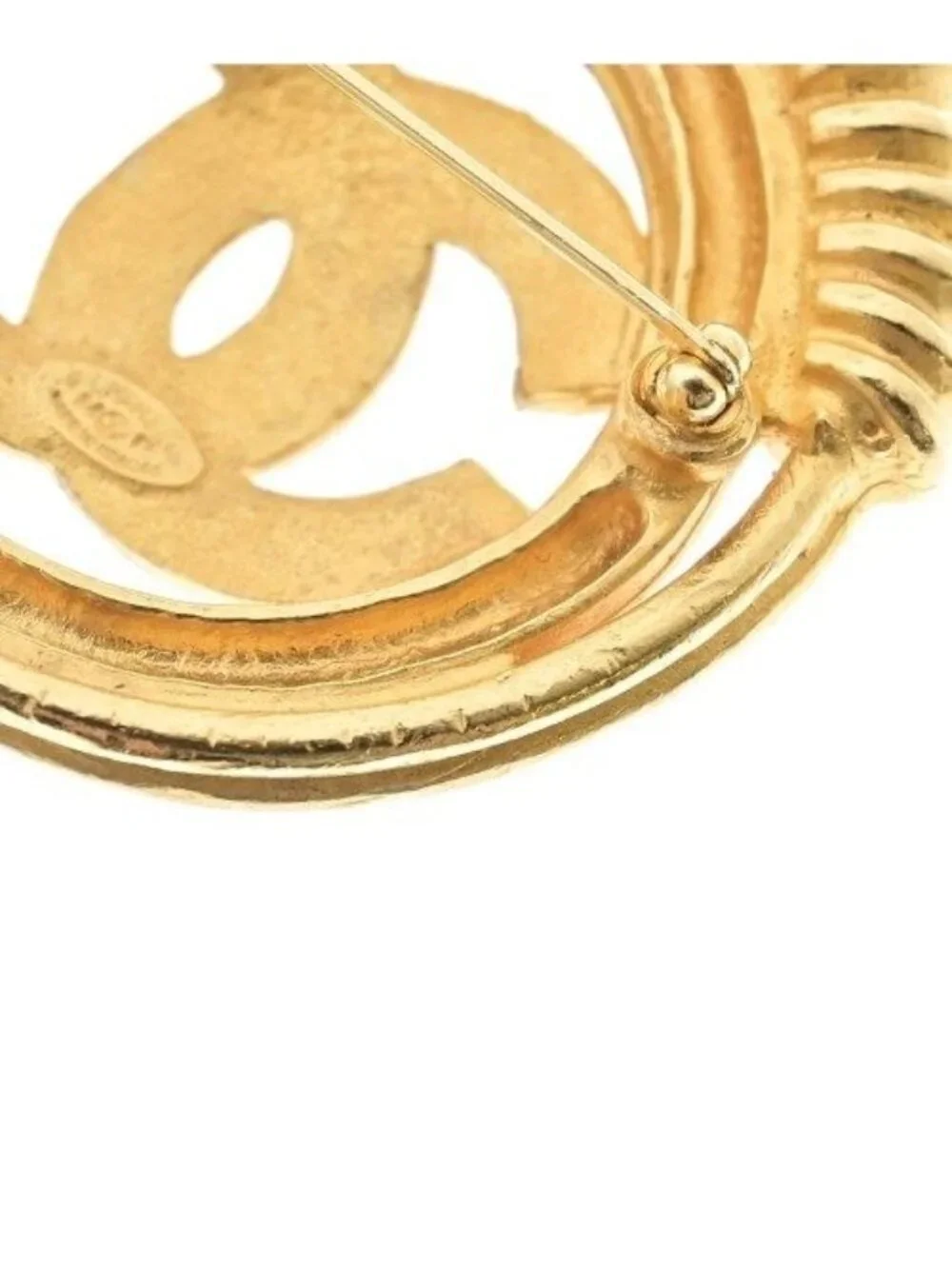Chanel Brooch Corsage Gold